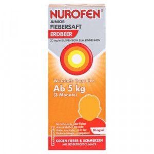 NUROFEN Junior Fiebersaft Erdbeer 20 mg/ml